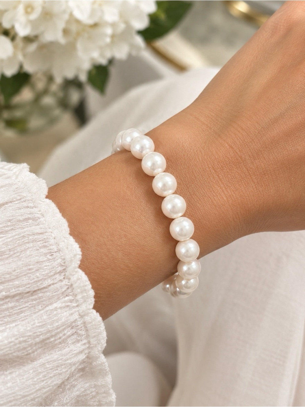 Freshwater Pearl Stretch Bracelet, Saks Fifth Avenue